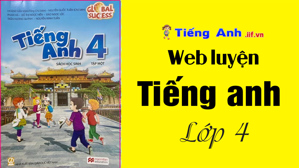 Web luyện tiếng anh lớp 4